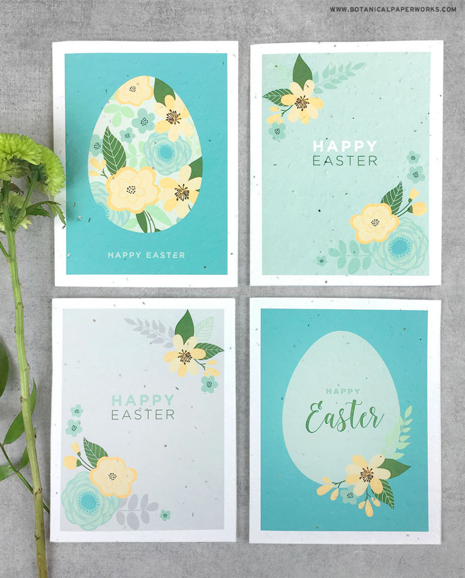 free printable} Easter Cards - Botanical PaperWorks