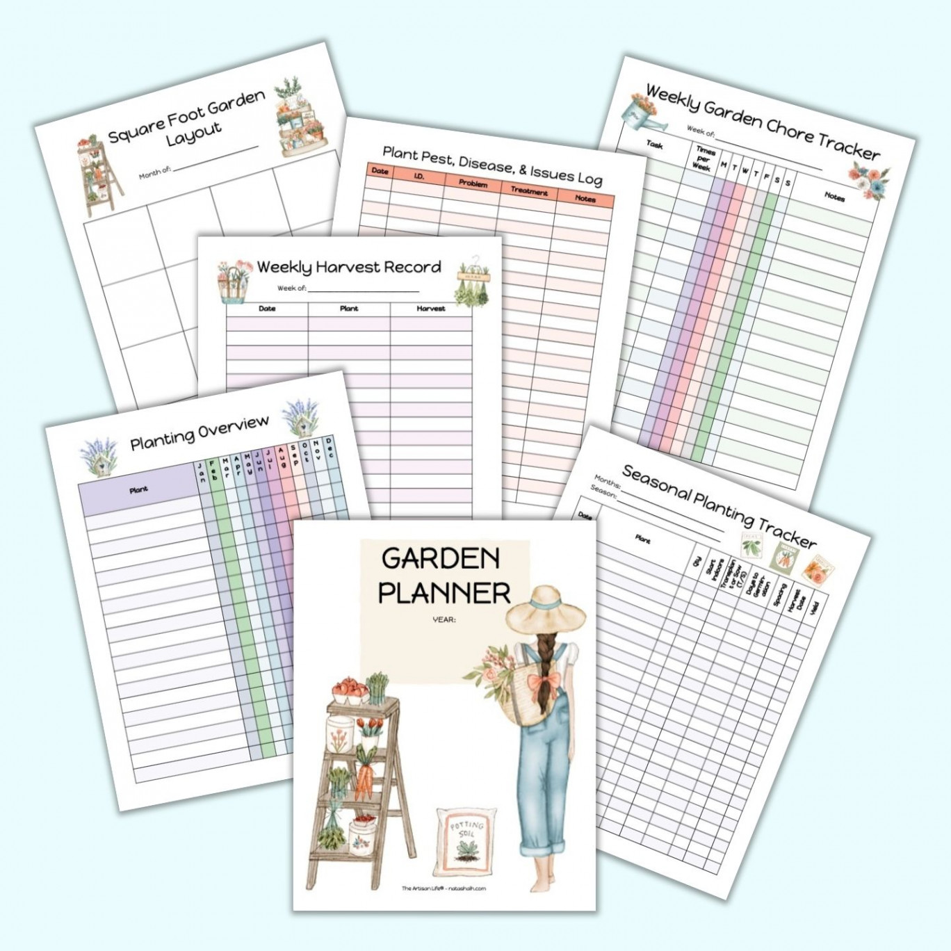 Free Printable Garden Planner for a Successful Garden - The