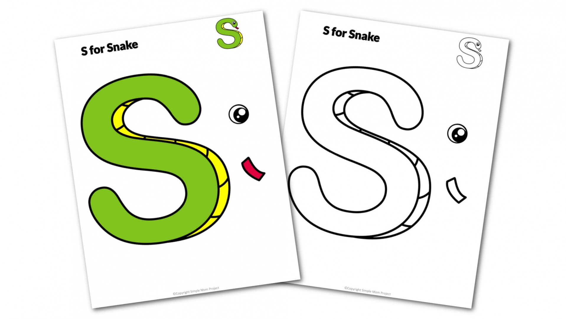 Free Printable Letter S Craft Template  Letter s crafts, Free