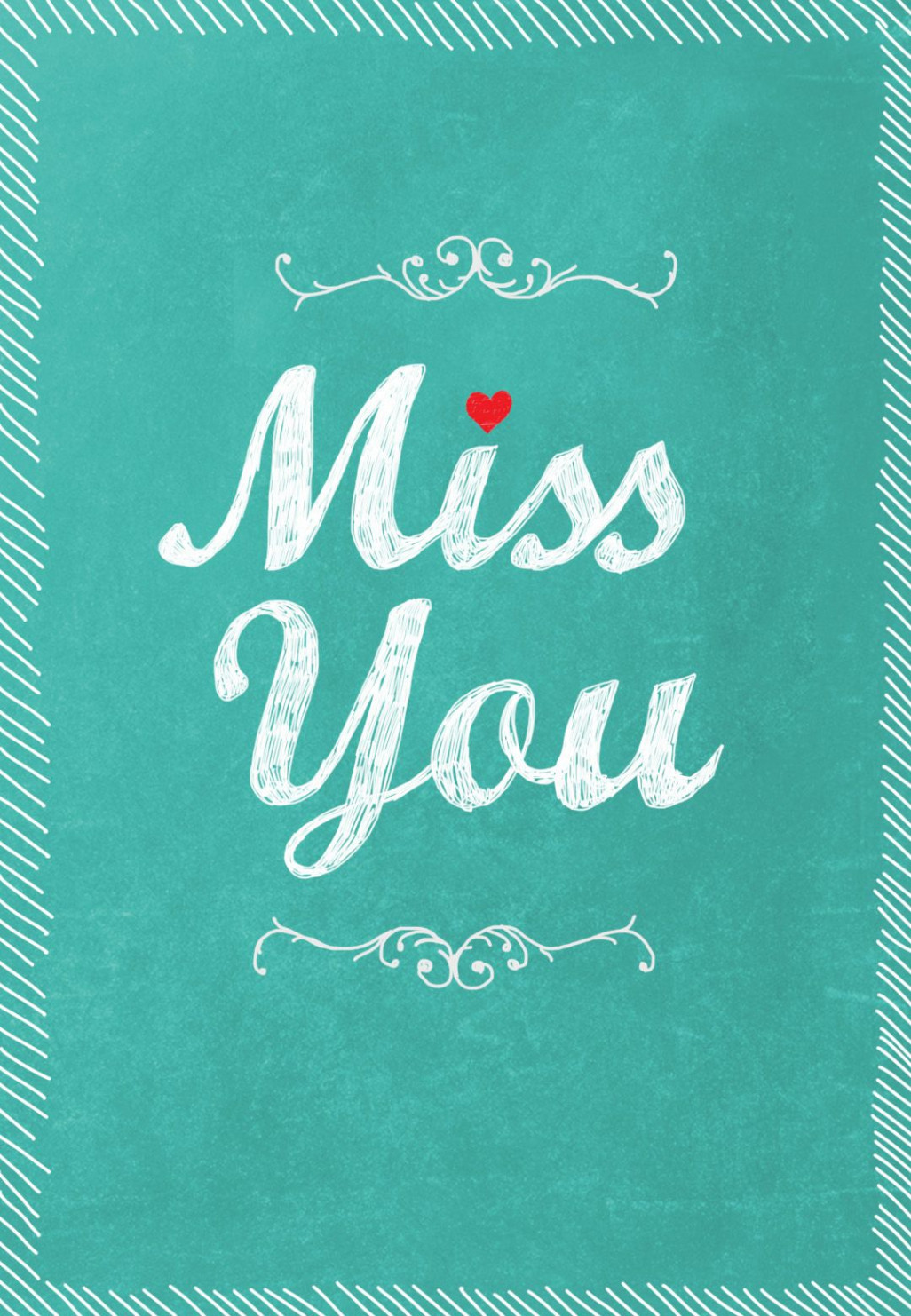 Free Printable Miss you Greeting Card  Miss you cards, Miss you