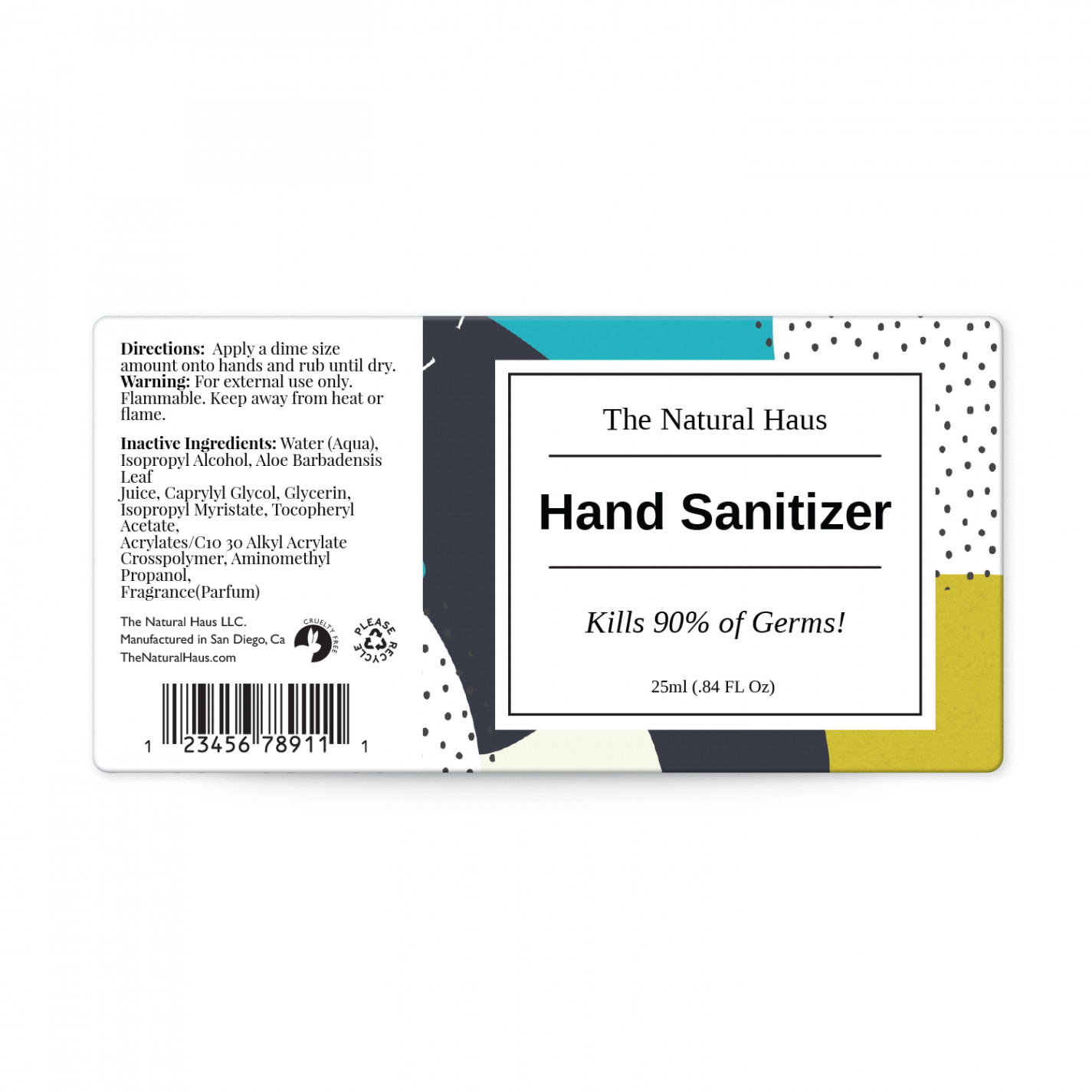 Hand Sanitizer Label Templates - Easy to Customize  Avery