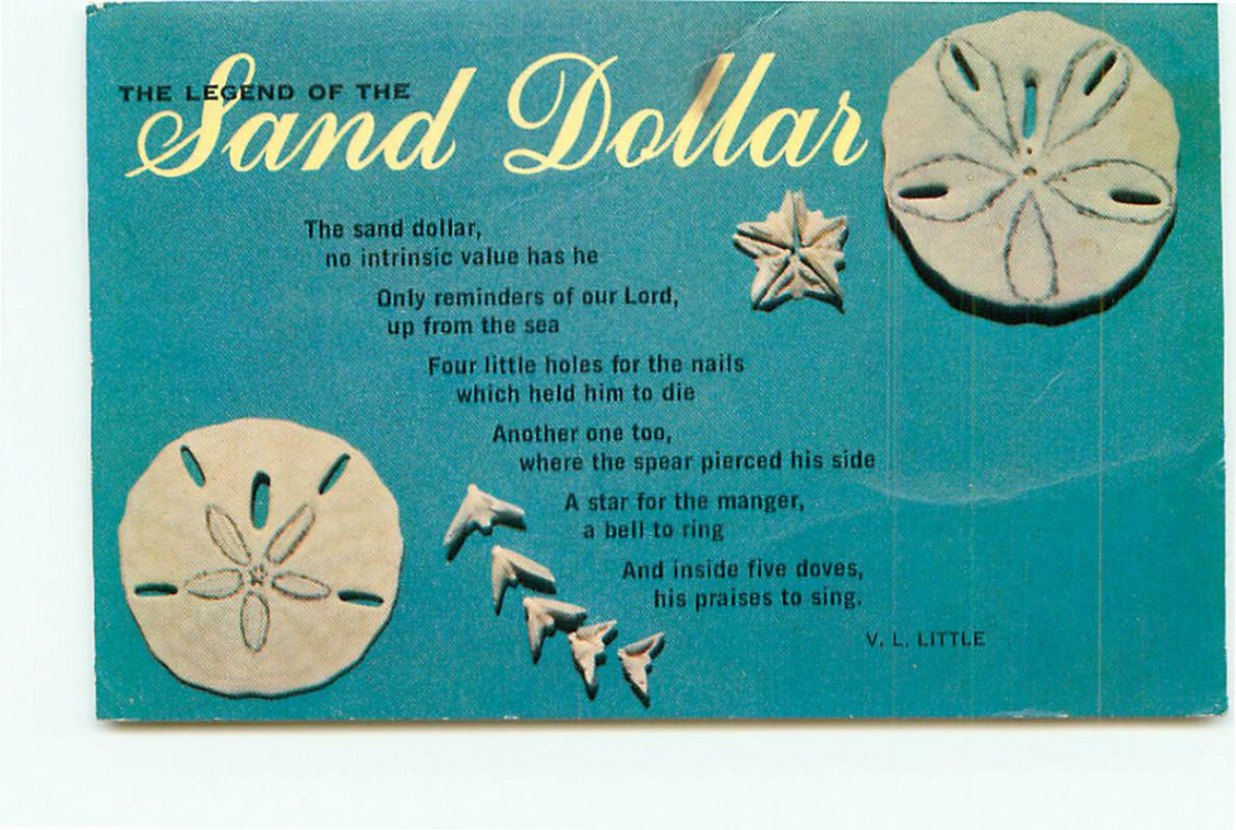 Legend of the Sand Dollar  Topics - Other, Postcard / HipPostcard