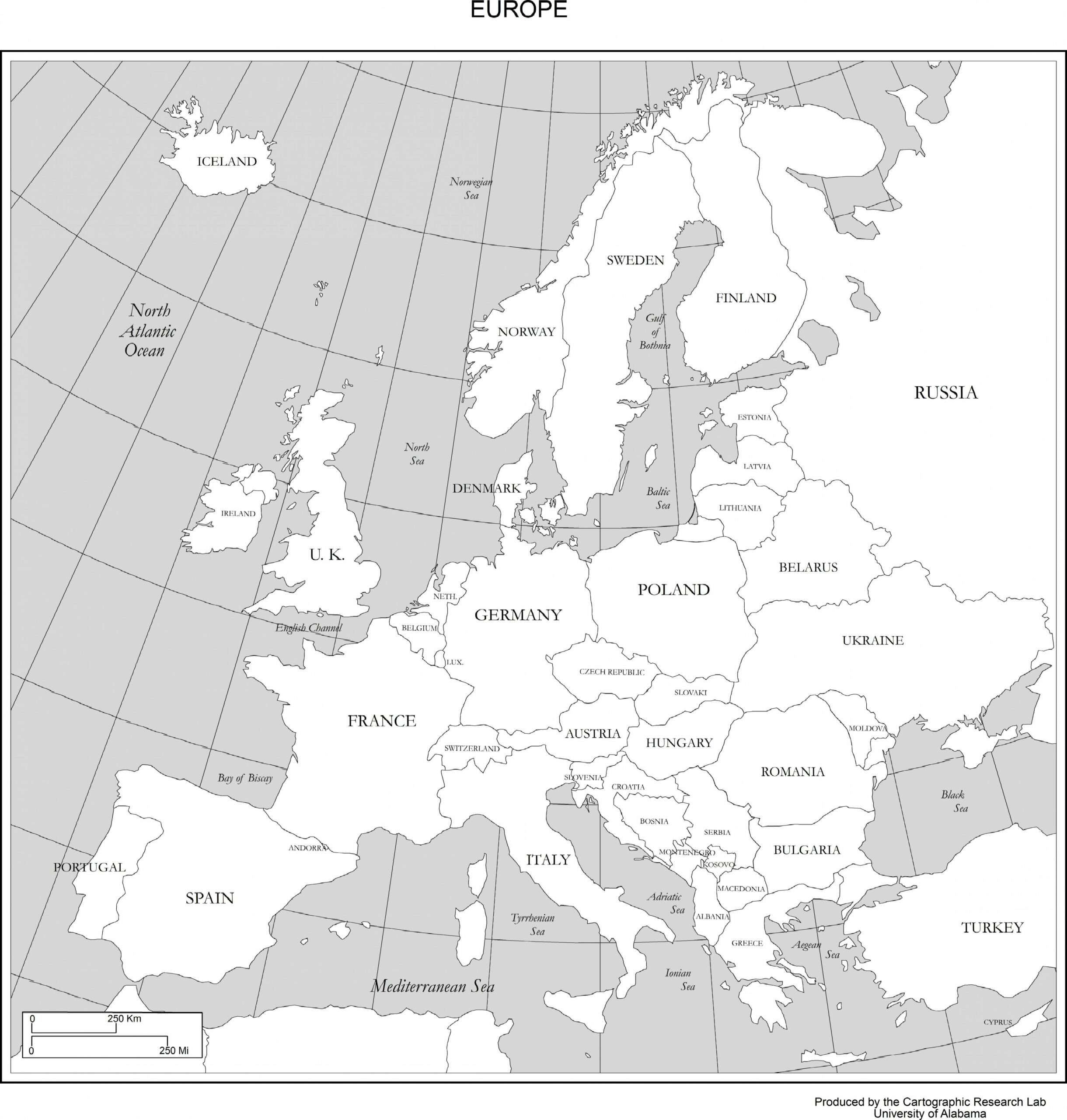 Maps of Europe