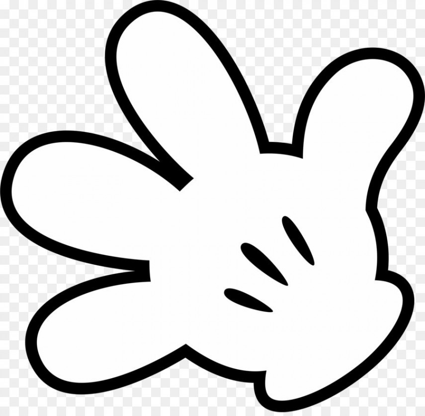 Mickey Mouse Minnie Mouse Glove Drawing - fingers - Unlimited