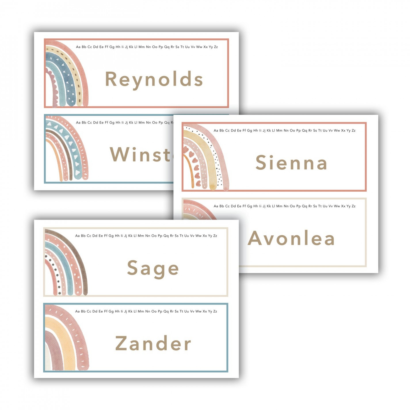 Name Tags  EDITABLE