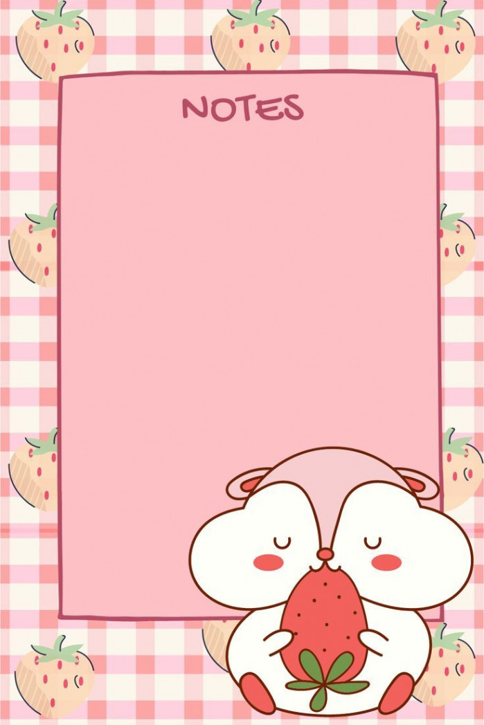 Notepad template aesthetic printable memo pad .cm x
