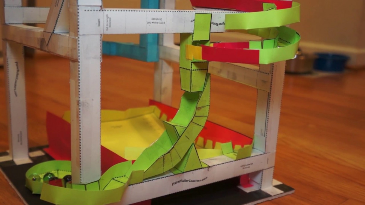 Paper Roller Coasters - Advanced Templates