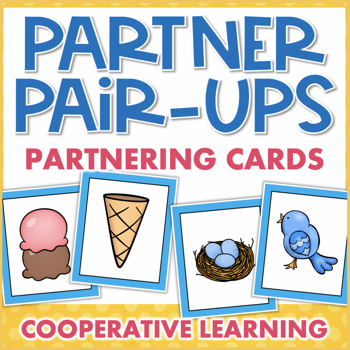 Partner Pairing Cards Things That Go Together  Made By Teachers