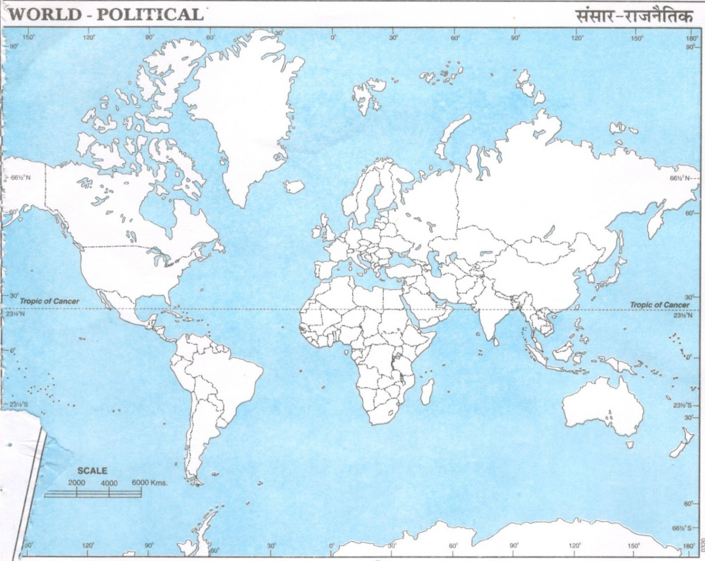 Political Map of World - Download PDF of World Political Map