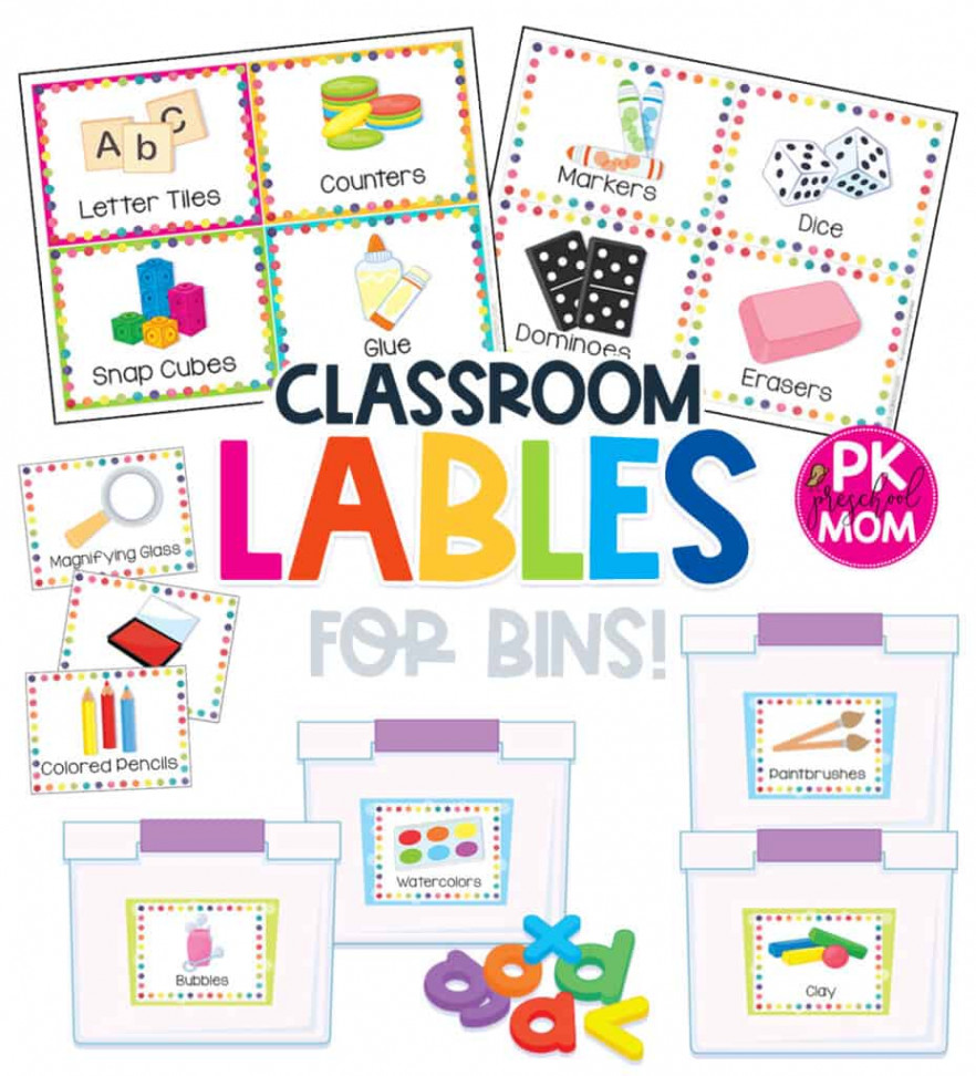 Preschool Classroom Printables & Charts - Preschool Mom