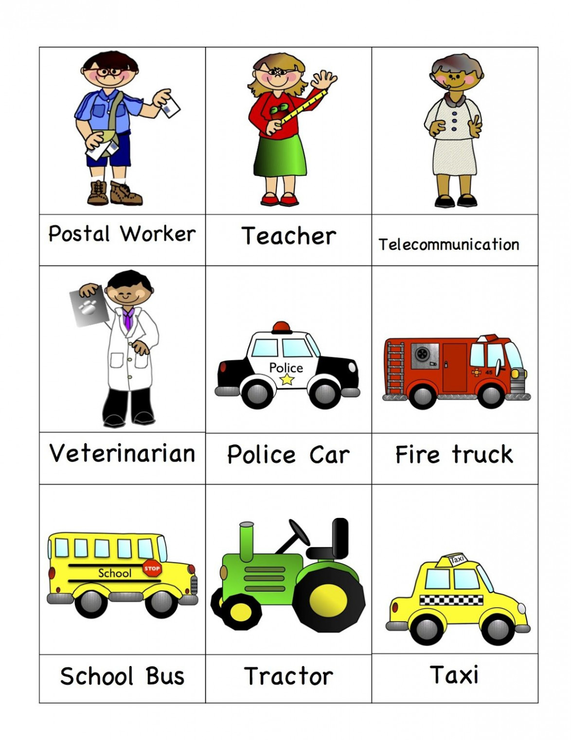 Preschool Printables: Community Helpers  Community helpers