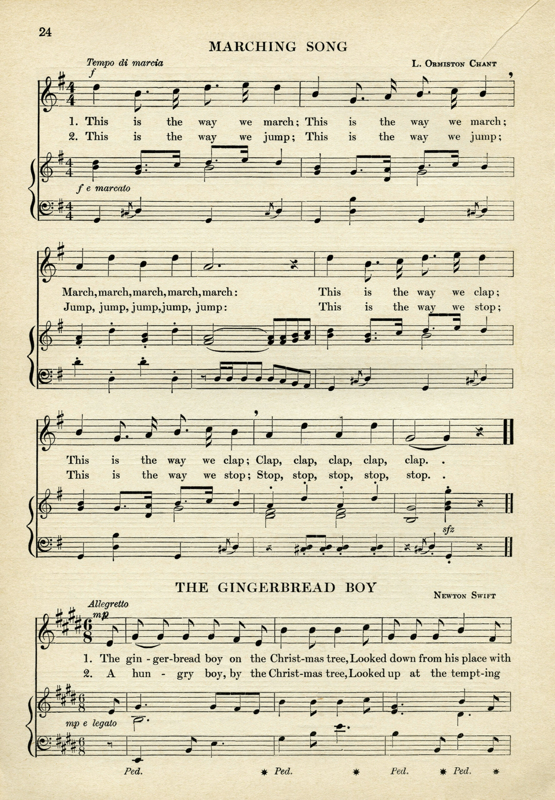 Printable Antique Sheet Music - Old Design Shop Blog