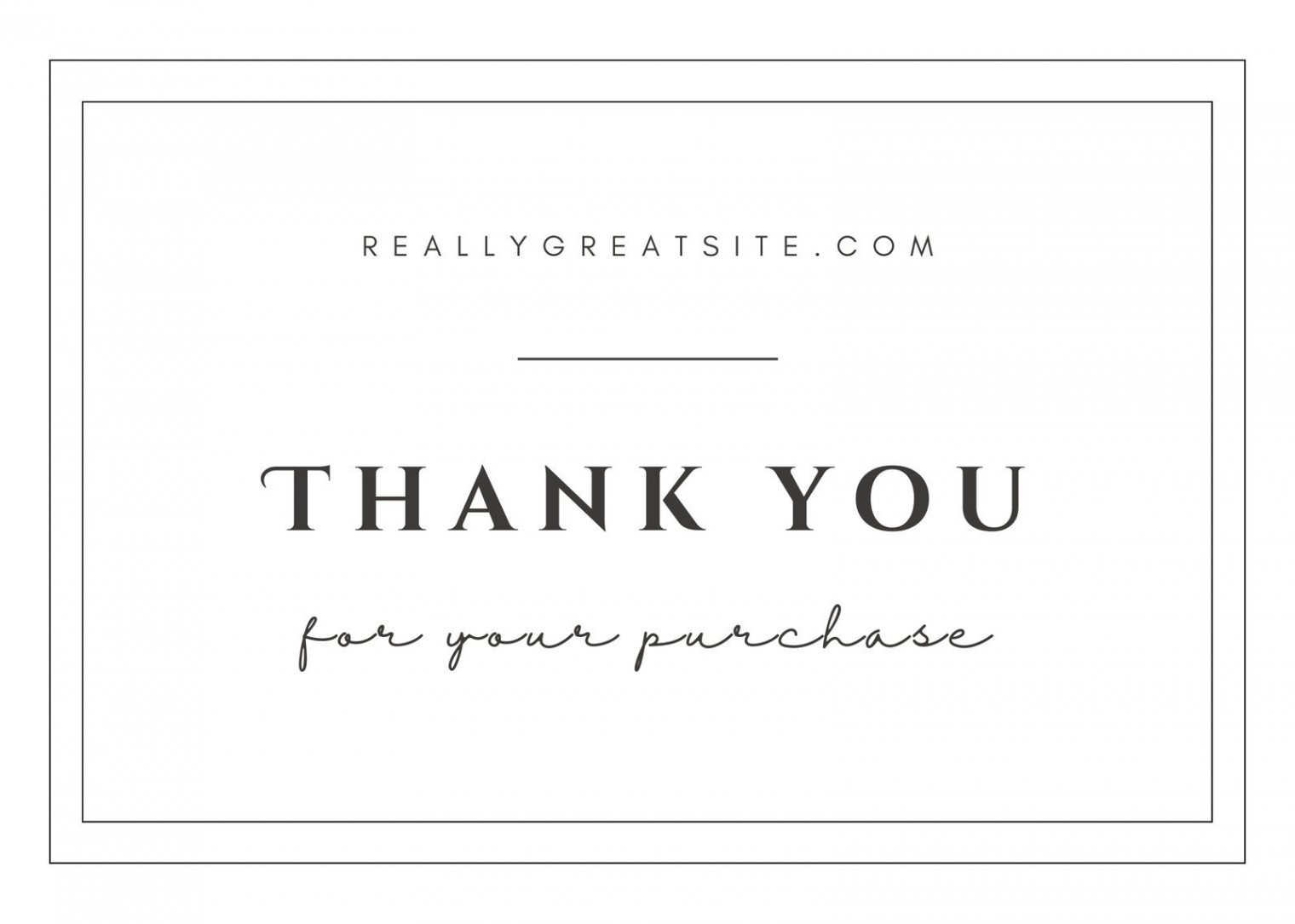 Printable, customizable thank you card templates  Canva