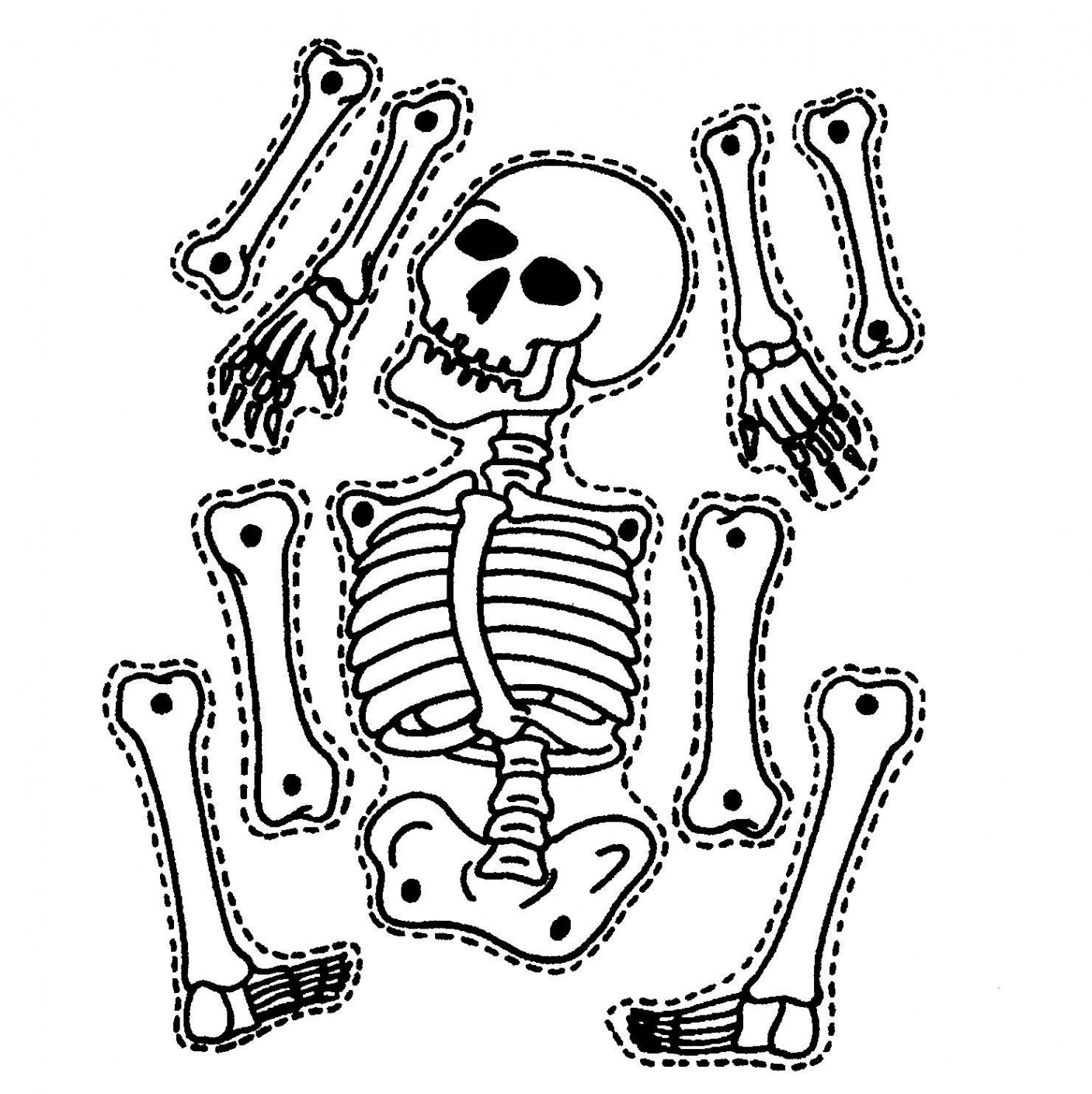 Printable Skeleton Crafts - Printables  Mom