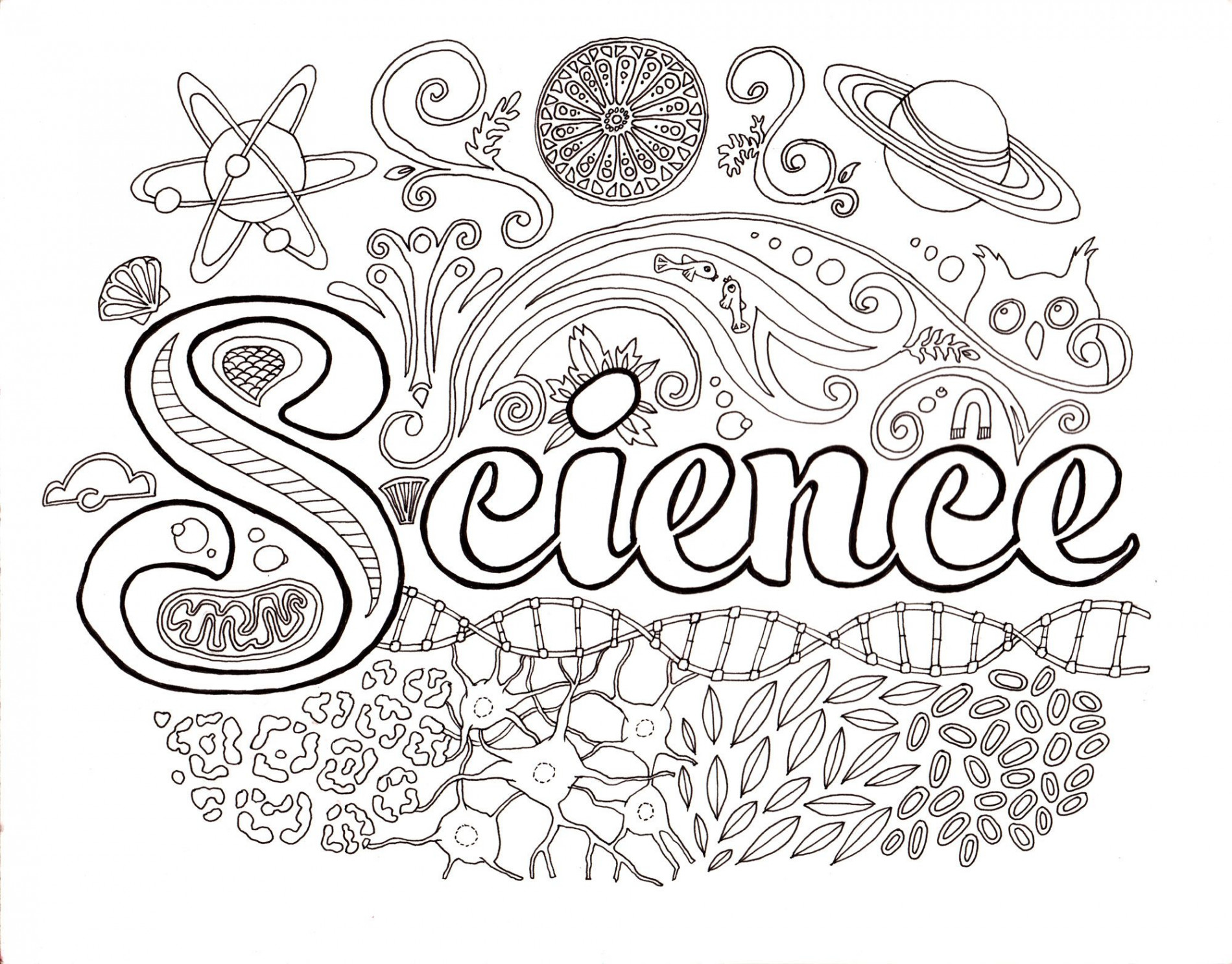 Science Coloring Pages - Best Coloring Pages For Kids