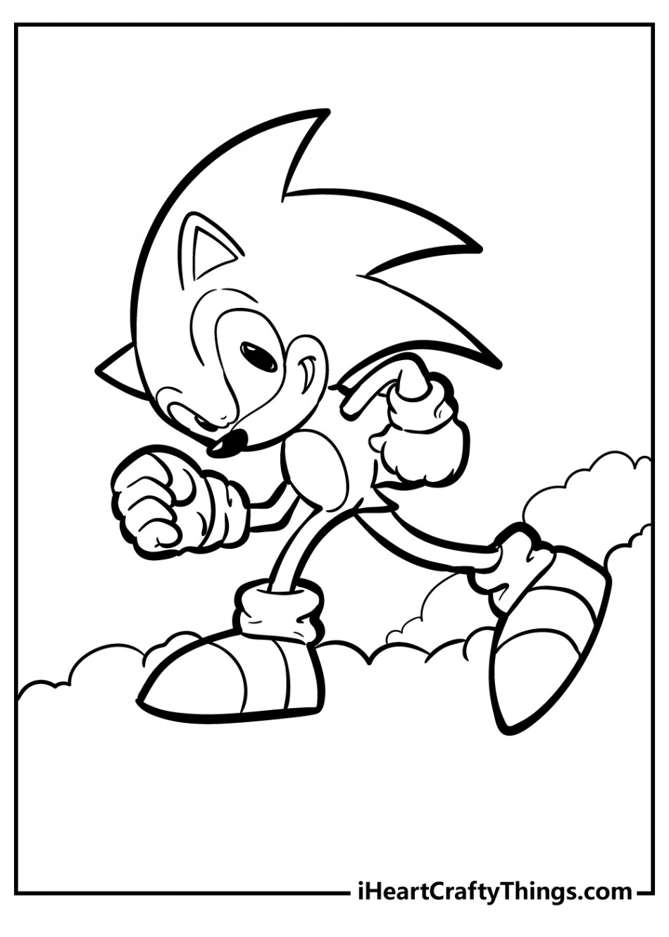 Sonic Coloring Pages (% Free Printables)