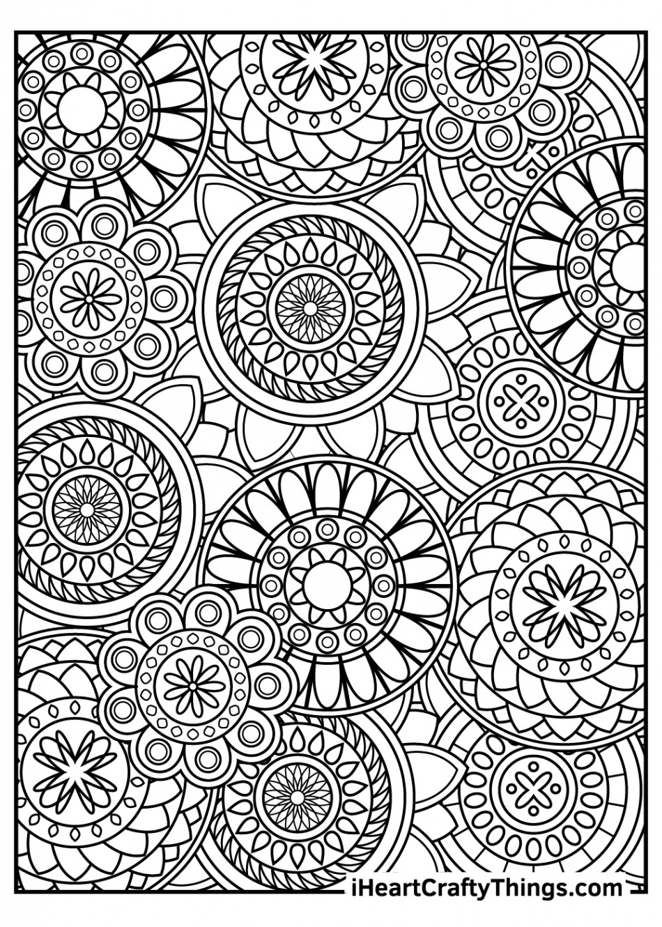 Stress Relief Coloring Pages (% Free Printables)