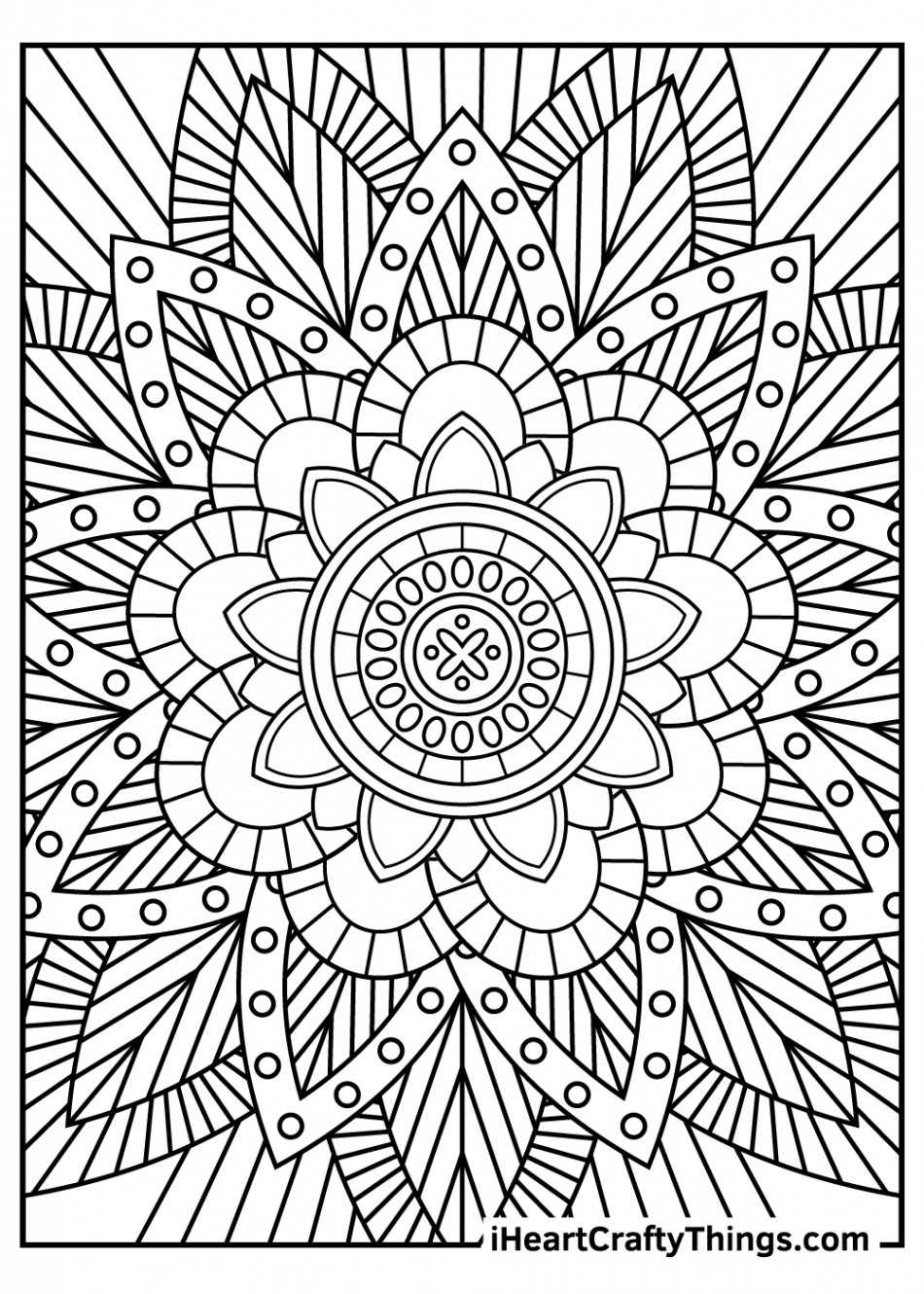 Stress Relief Coloring Pages (% Free Printables)