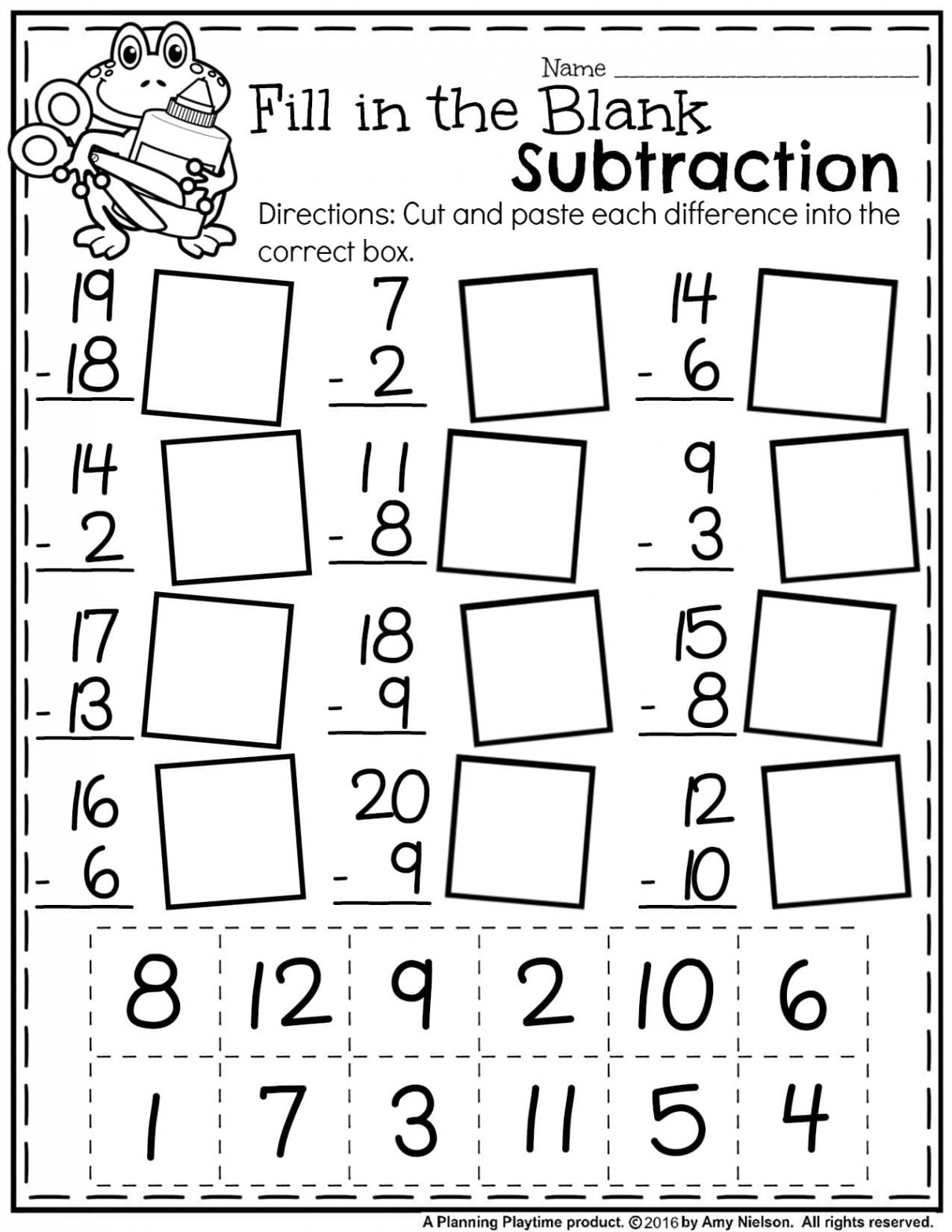 Summer First Grade Worksheets - Planning Playtime