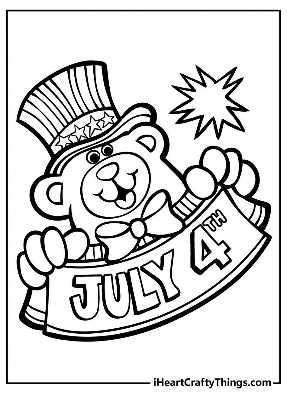 th Of July Coloring Pages (% Free Printables)