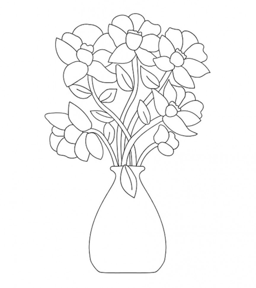 Top  Free Printable Flowers Coloring Pages Online