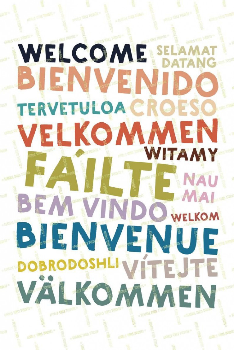 Welcome in Different Languages Welcome Printable Poster Fun - Etsy