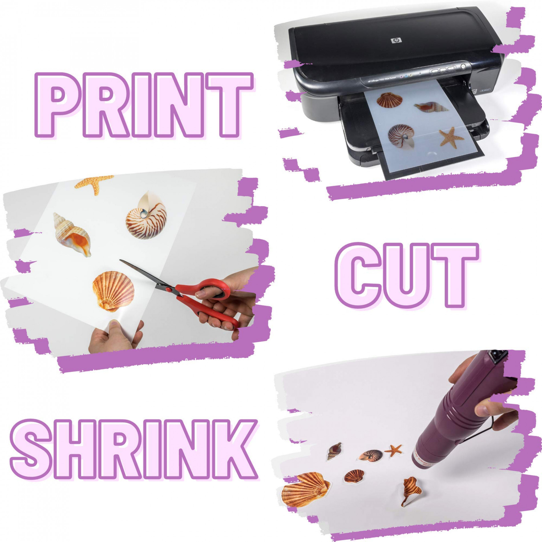 Amazon.com: Grafix KSF-WIJ Printable Shrink Film