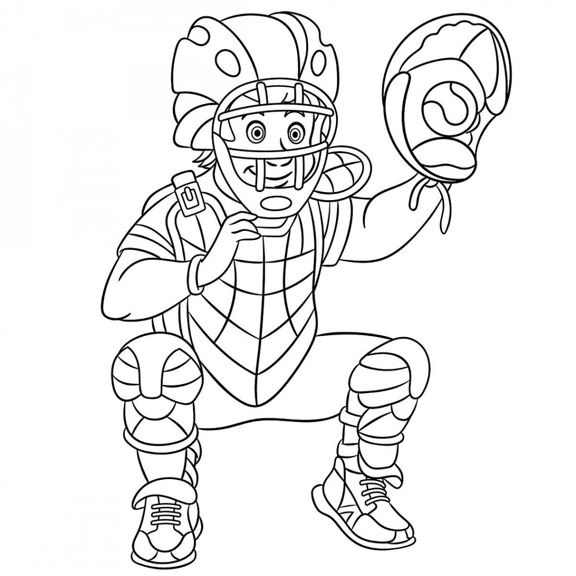 Baseball Coloring Pages for Kids: Fun & Free Printable Baseball