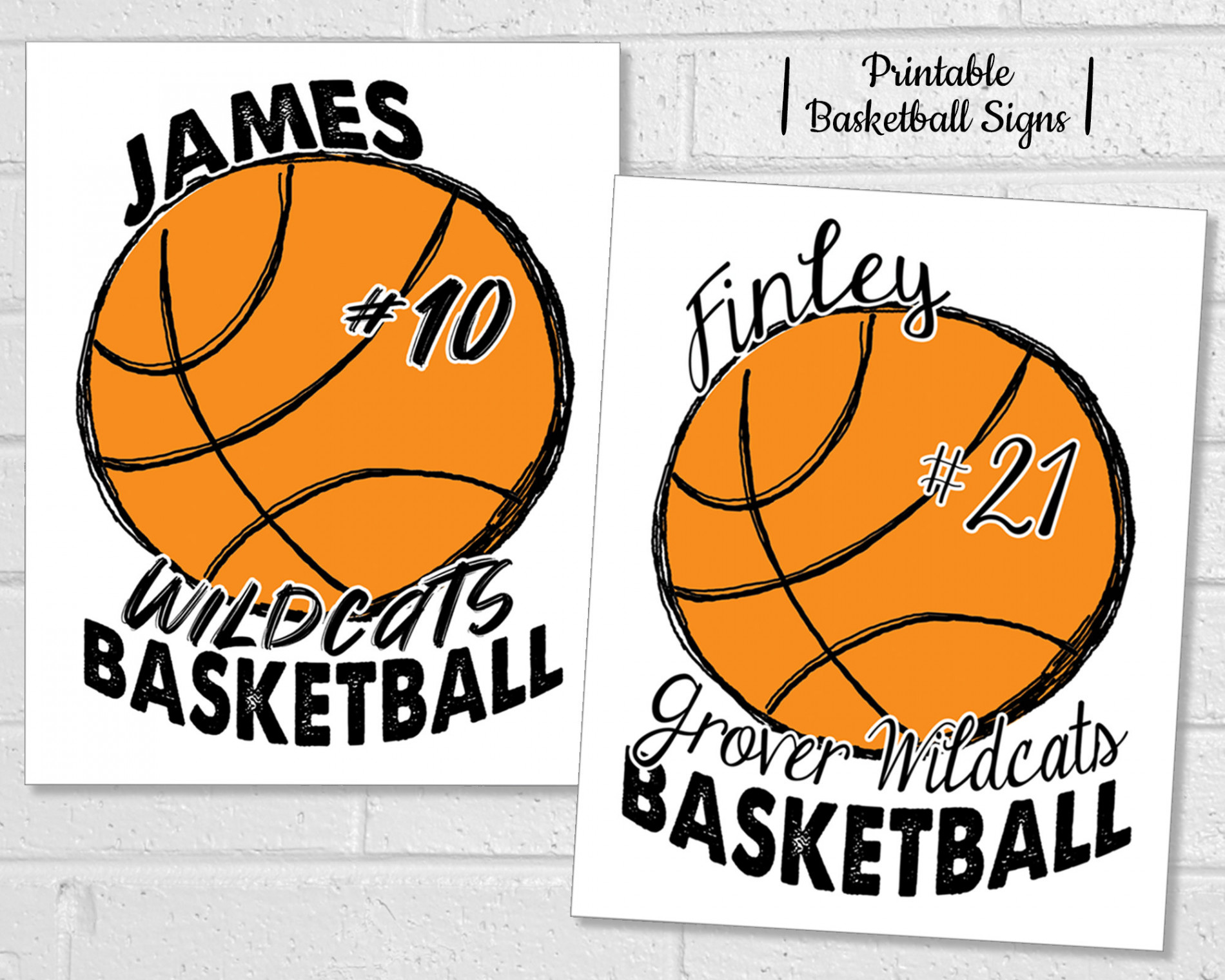 Basketball Locker Sign Basketball Team Printable Locker Signs - Etsy