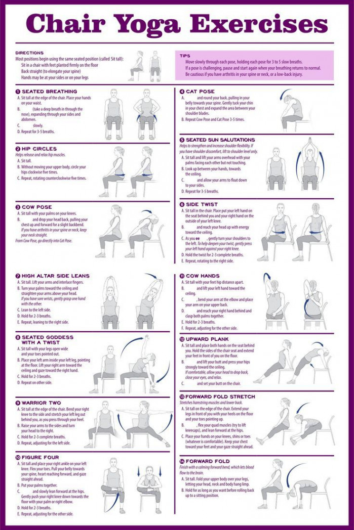 Best Printable Chair Yoga Exercises For Seniors - printablee