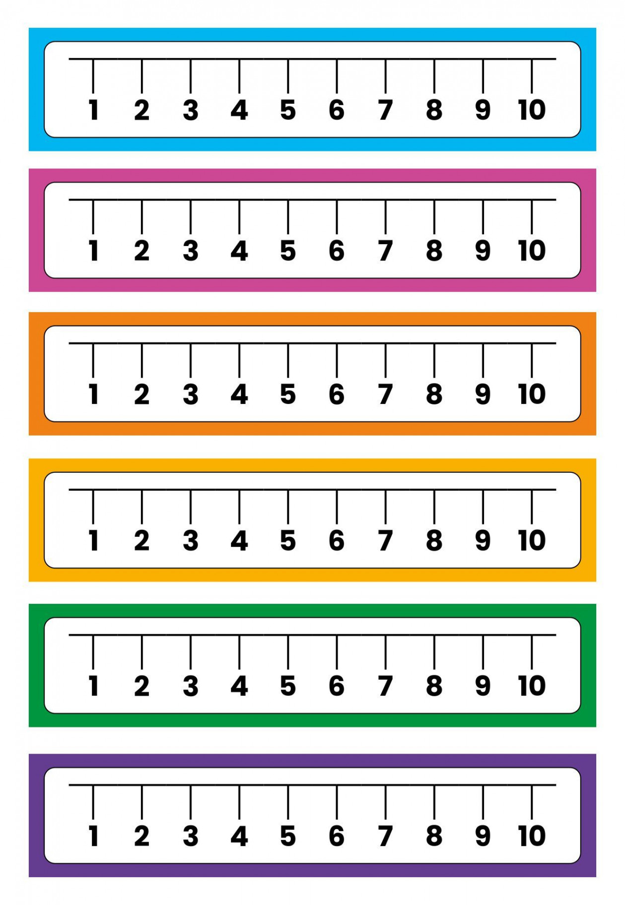 Best Printable Number Line   PDF for Free at Printablee