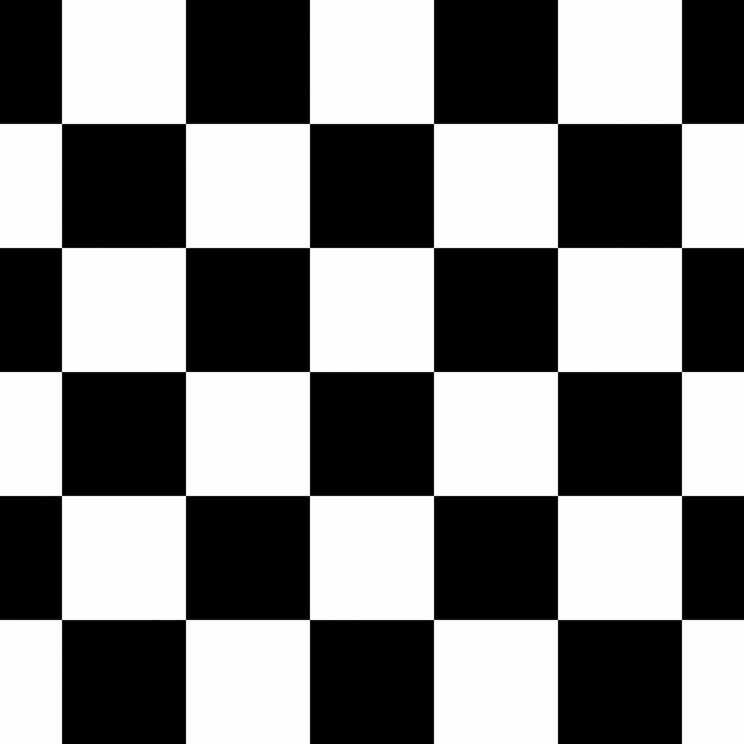 Black and White Checkered Seamless Repeating Pattern Background