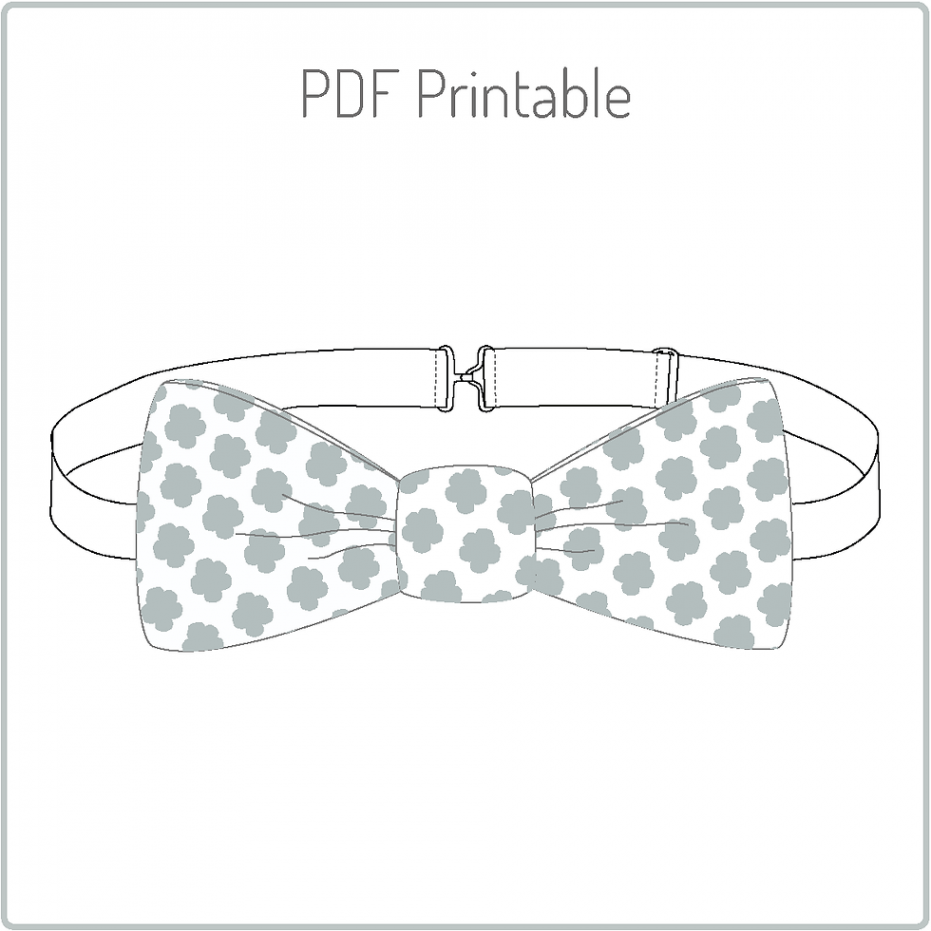 Bow Tie PDF Sewing Pattern & Instructions  The Sewing Retreat