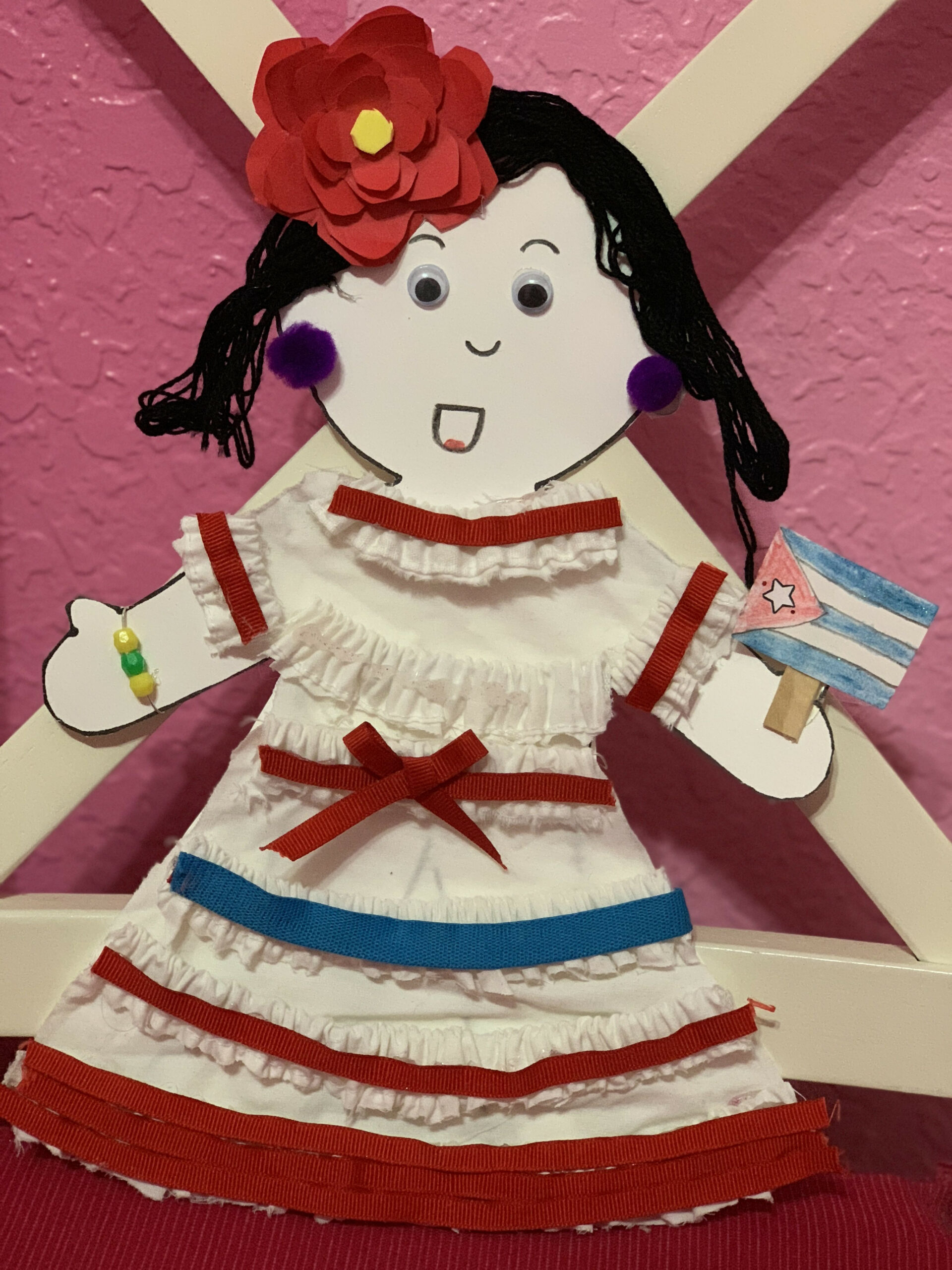 Cuban Hispanic Heritage Doll  Art activities for kids, Hispanic