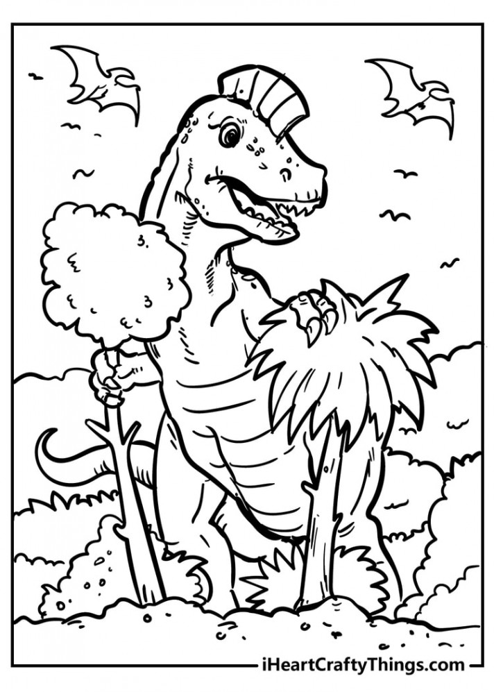 Dinosaur Coloring Pages - (% Free Printables)