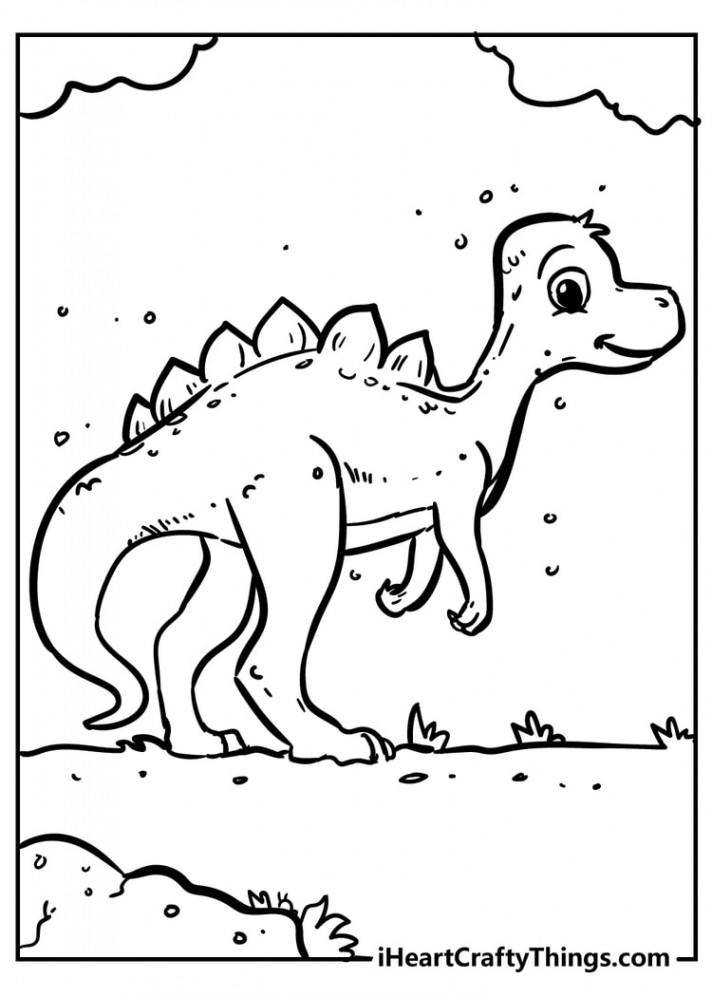 Dinosaur Coloring Pages - (% Free Printables)