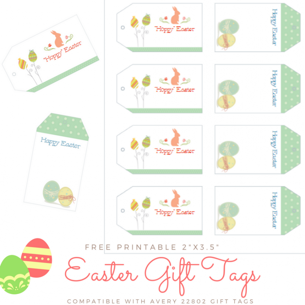 Download Your Free Printable Easter Gift Tags! - The Birch Cottage