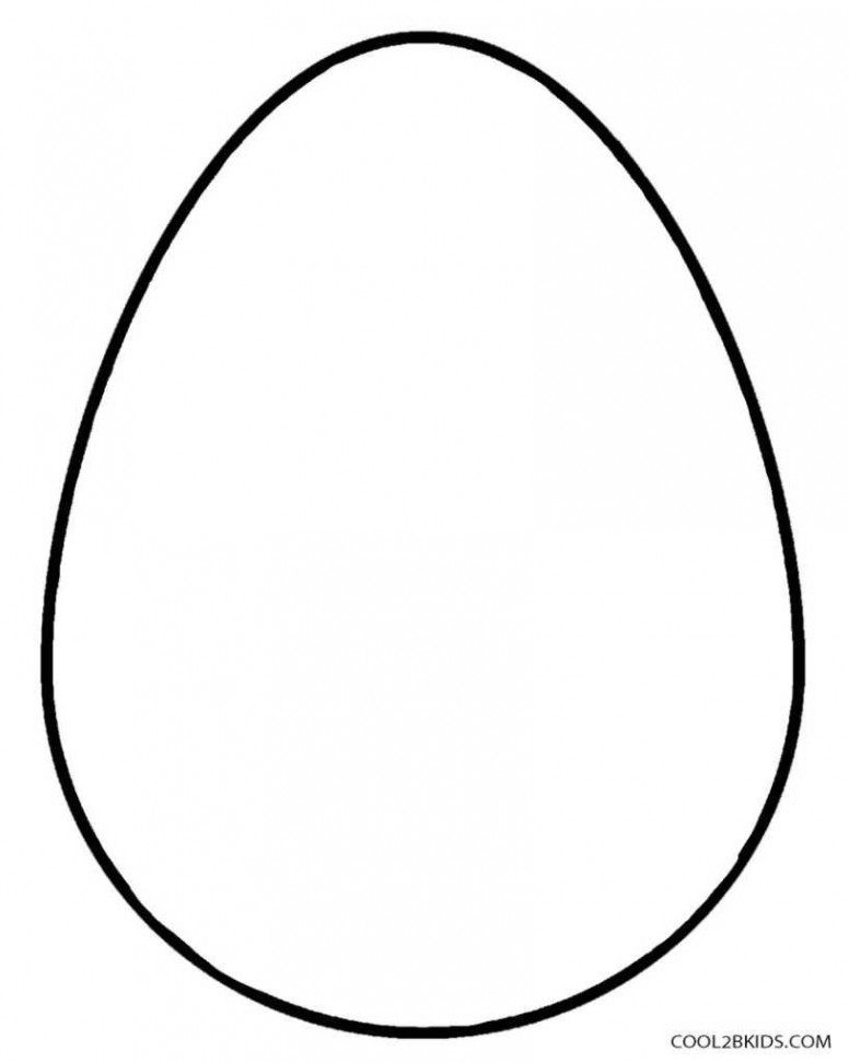 Easter Egg Coloring Page Easter Eggs Coloring Pages Blank In Egg