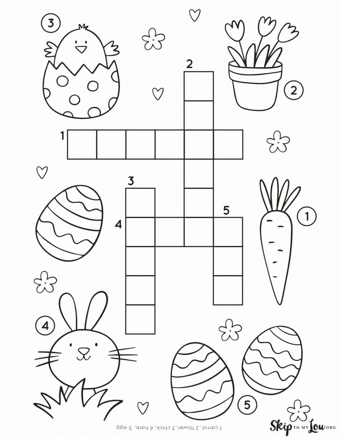 Easter Worksheets  Skip To My Lou