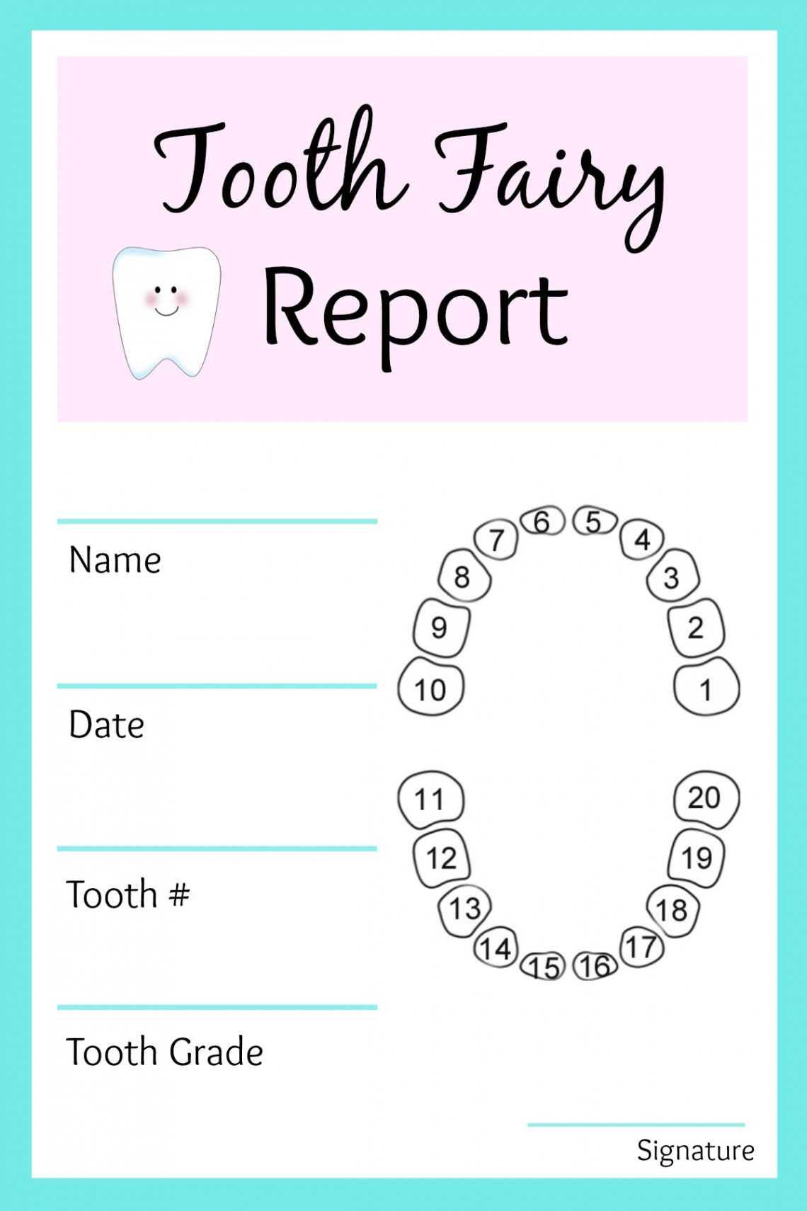 Easy “Tooth Fairy” Ideas & Tips for Parents / Free Printables