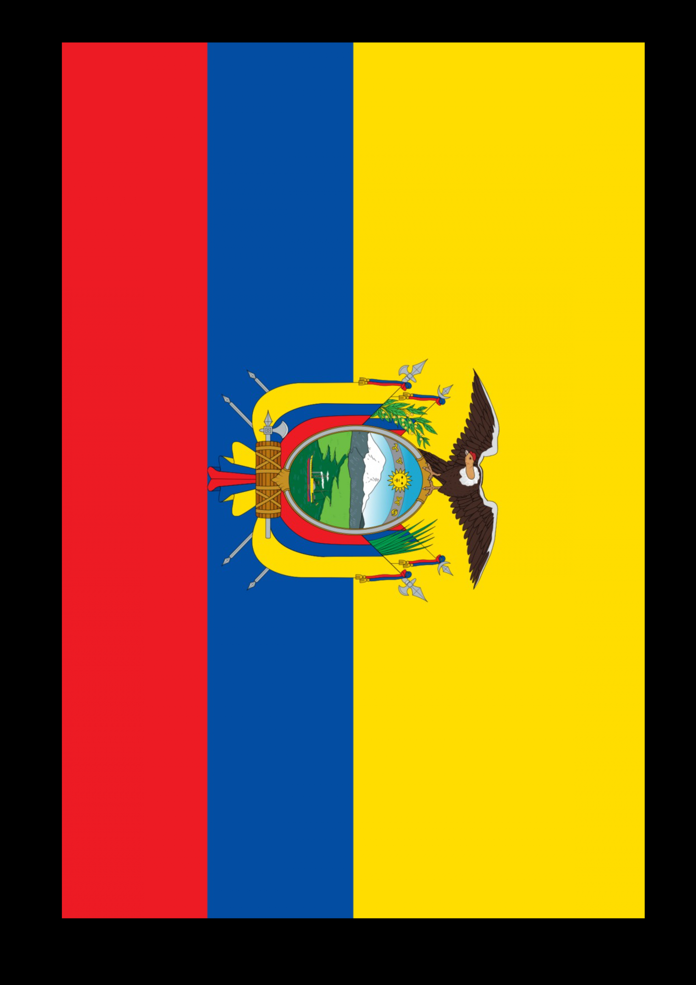 Ecuador Flag - Free Printable Ecuador Flag  Ecuador flag, Flag