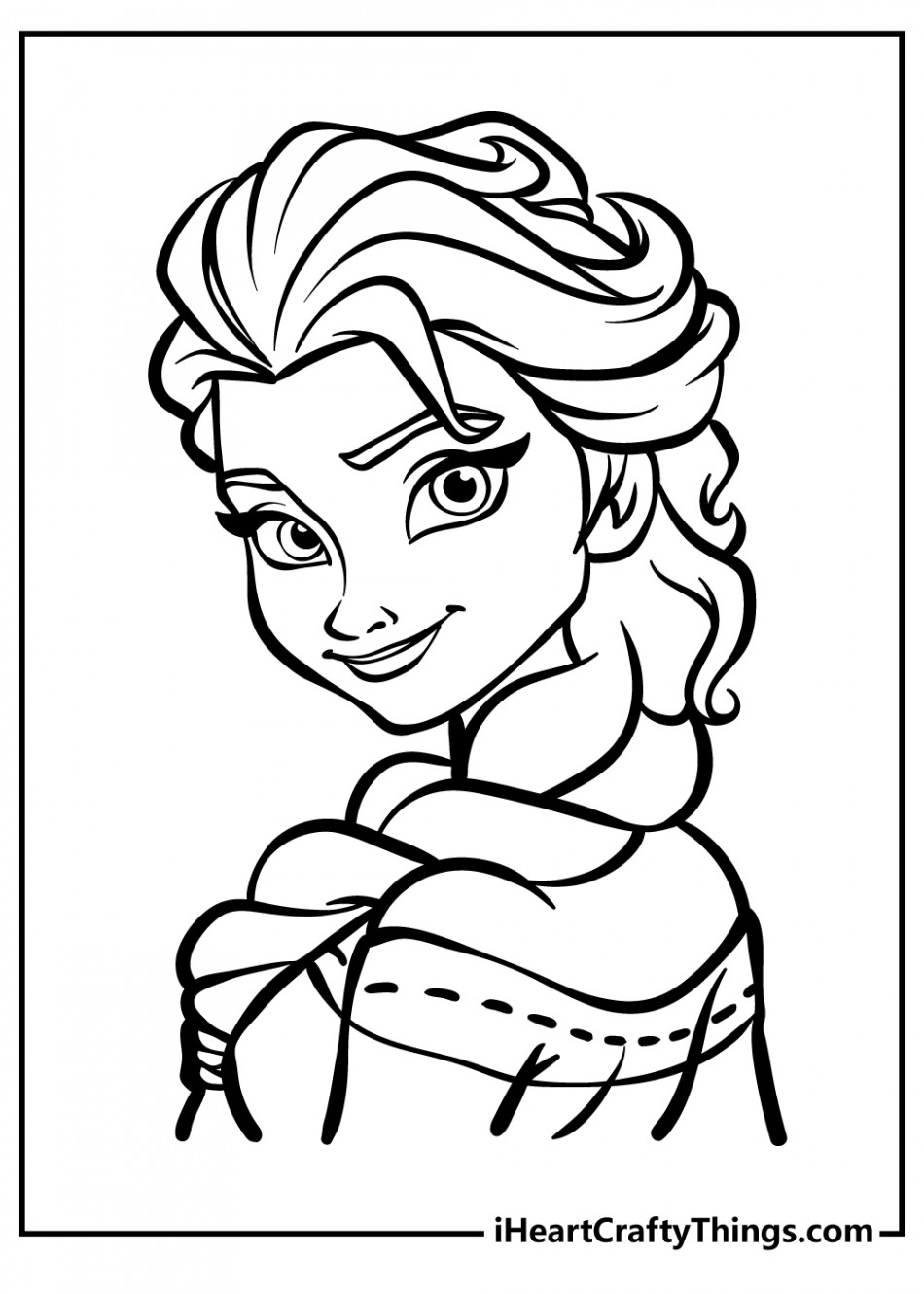 Elsa Coloring Pages (% Free Printables)