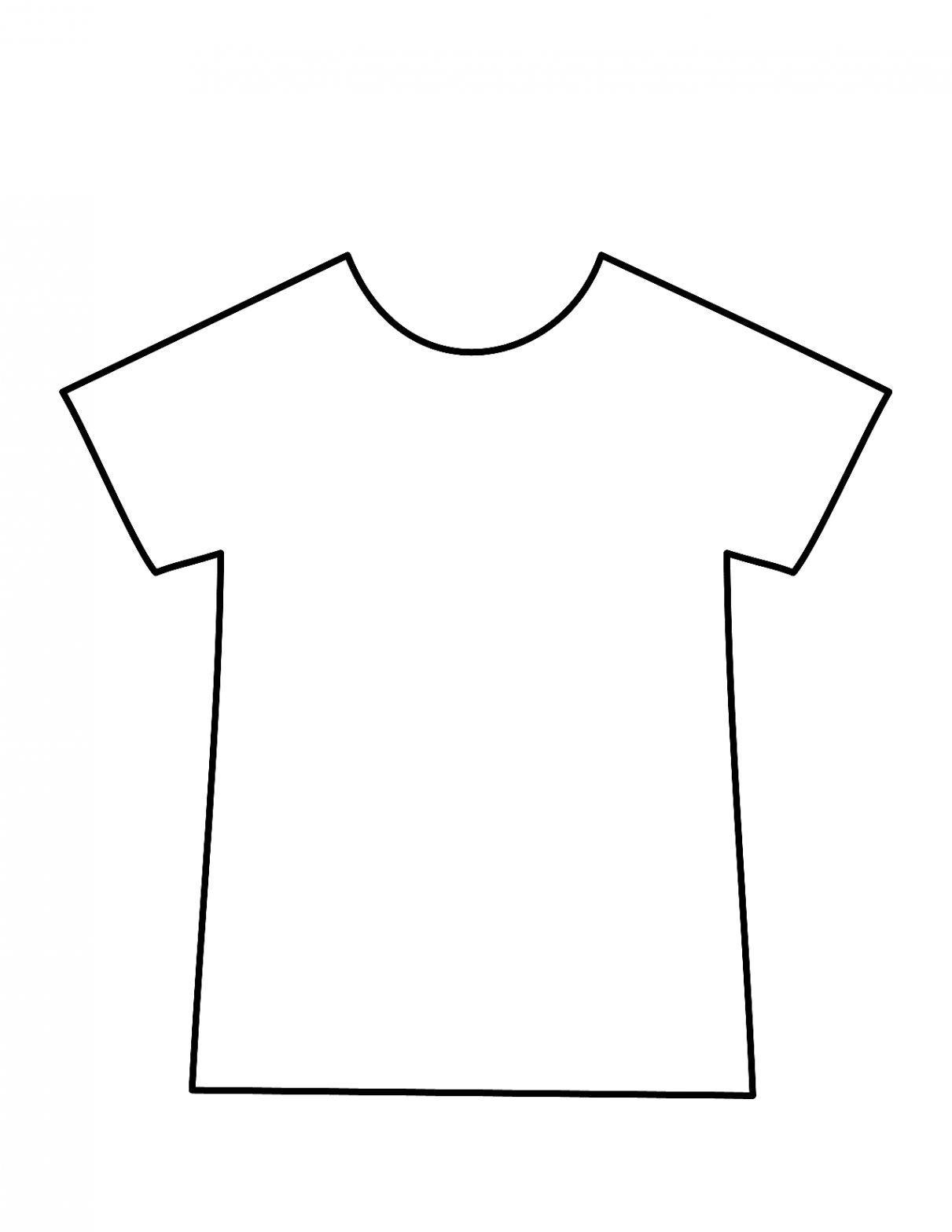 Encourage Creativity and Learning with a Printable T-shirt Outline