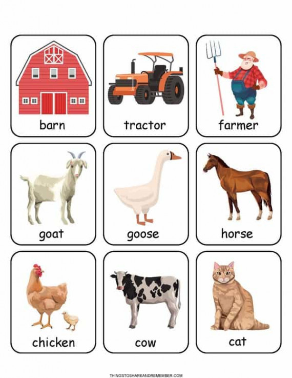 Farm Animals Printable Activities » Share & Remember  Celebrating