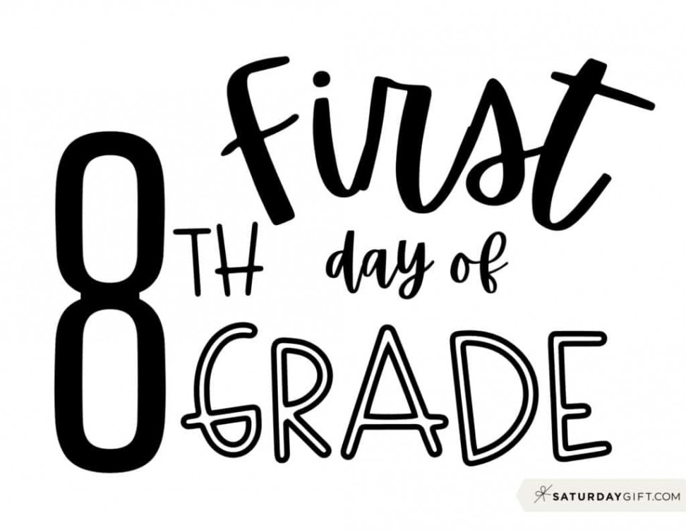 First Day of School Sign Printable - Cute & Free Printable Designs