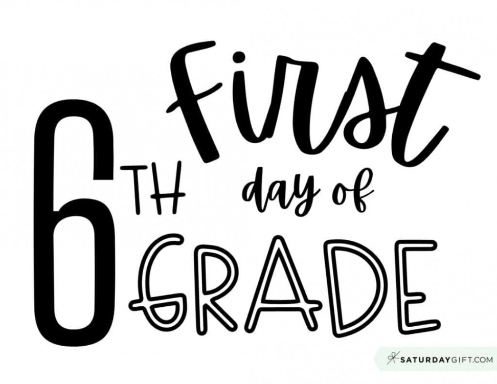 First Day of School Sign Printable - Cute & Free Printable Designs