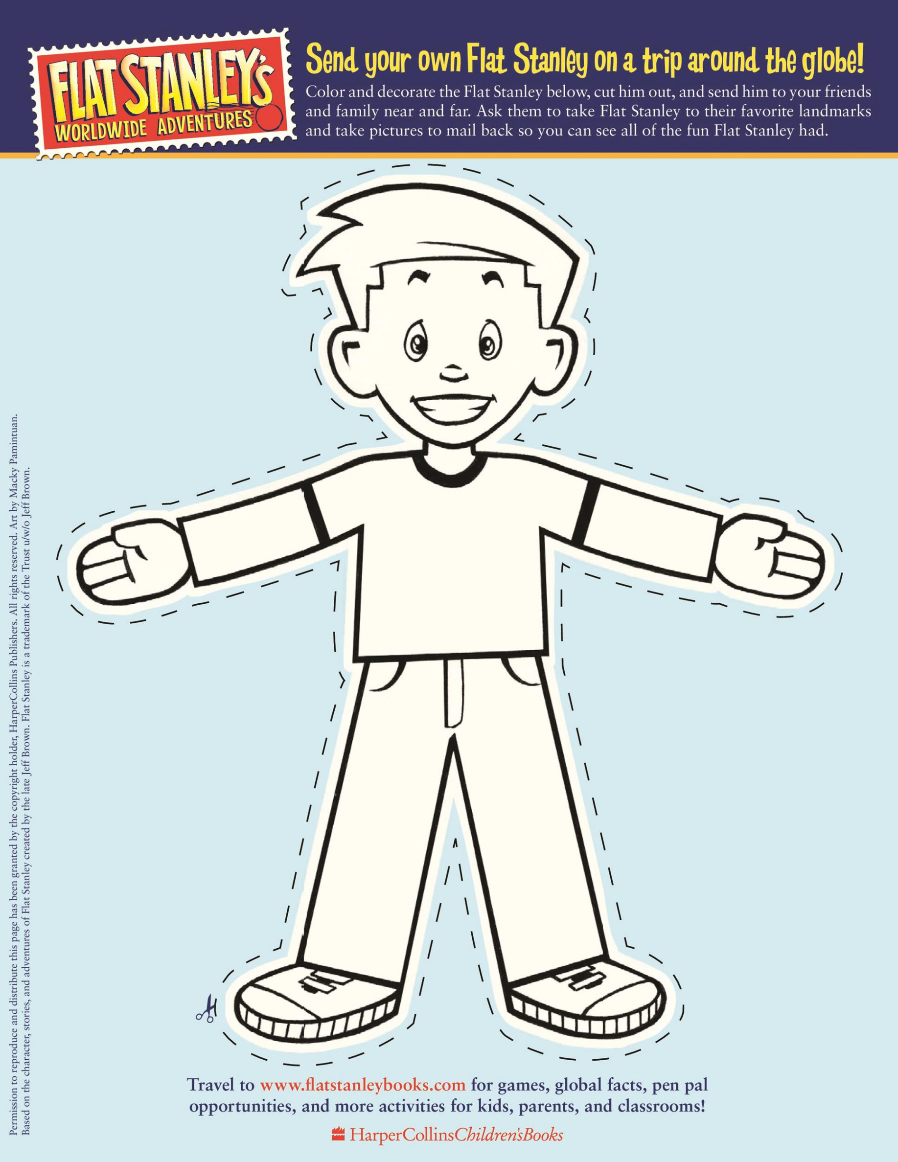 Flat Stanley Templates & Letter Examples ᐅ TemplateLab