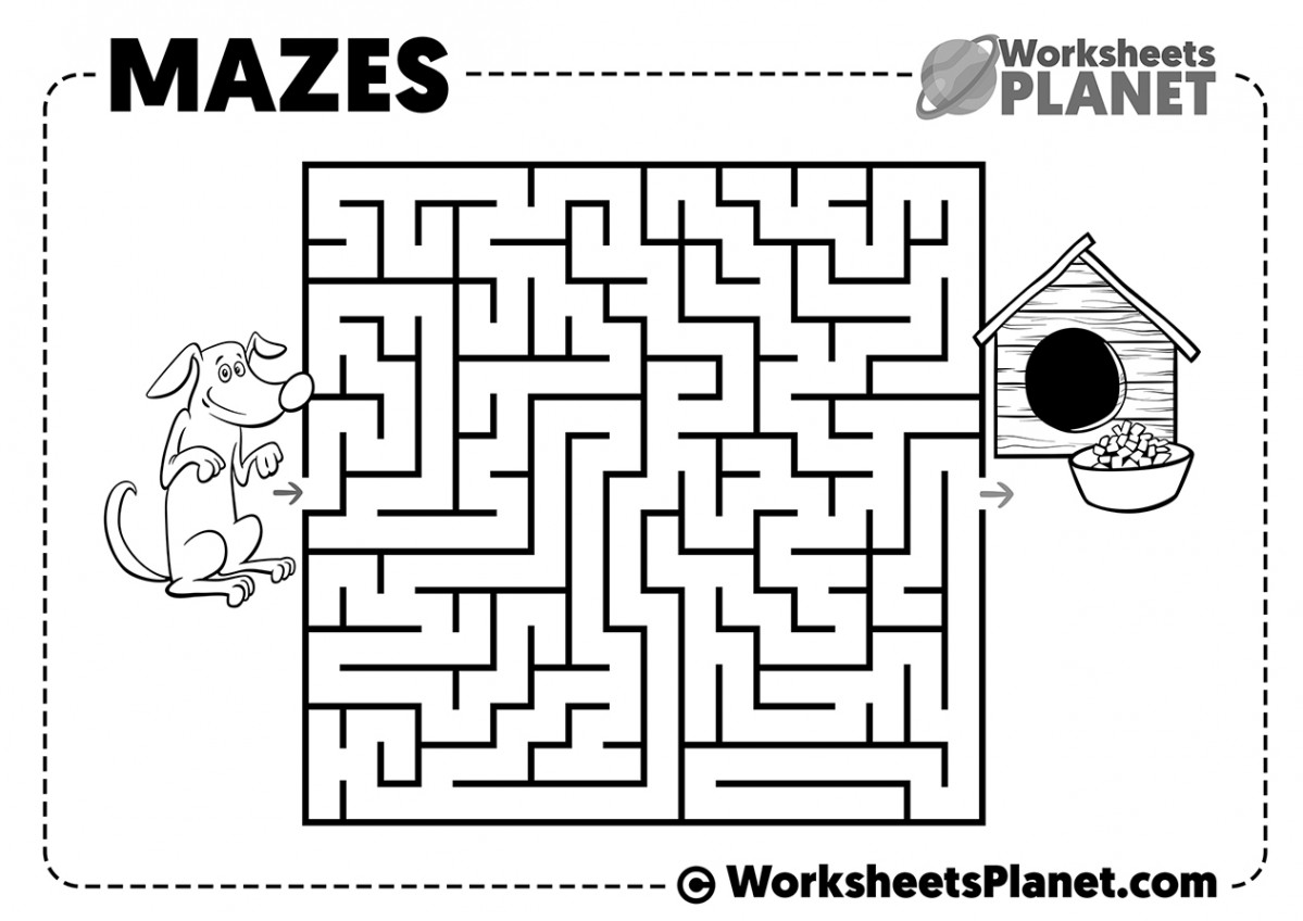 Free Easy Printable Mazes for Kids  Download the FREE PACK