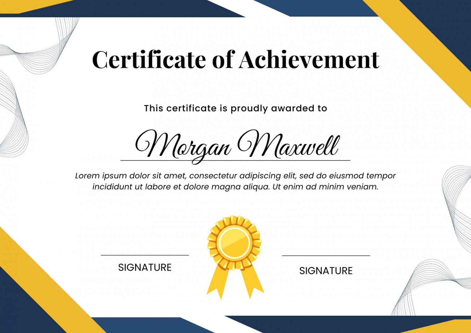 Free, printable, and customizable award certificate templates  Canva