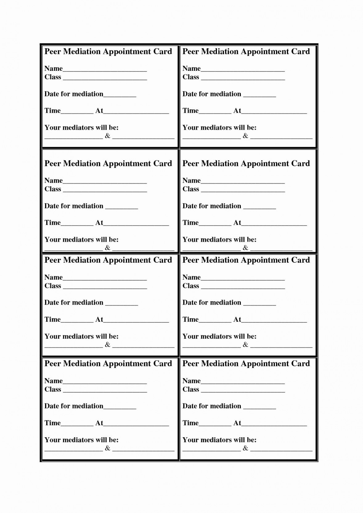 Free Printable Appointment Reminder Cards Lovely Medical